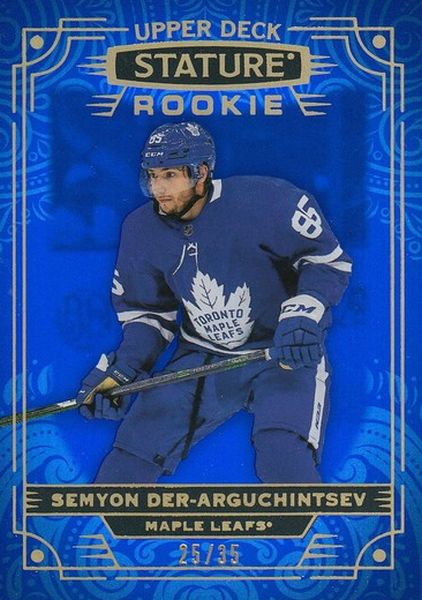 insert RC karta SEMYON DER-ARGUCHINTSEV 22-23 Stature Rookie Blue /35